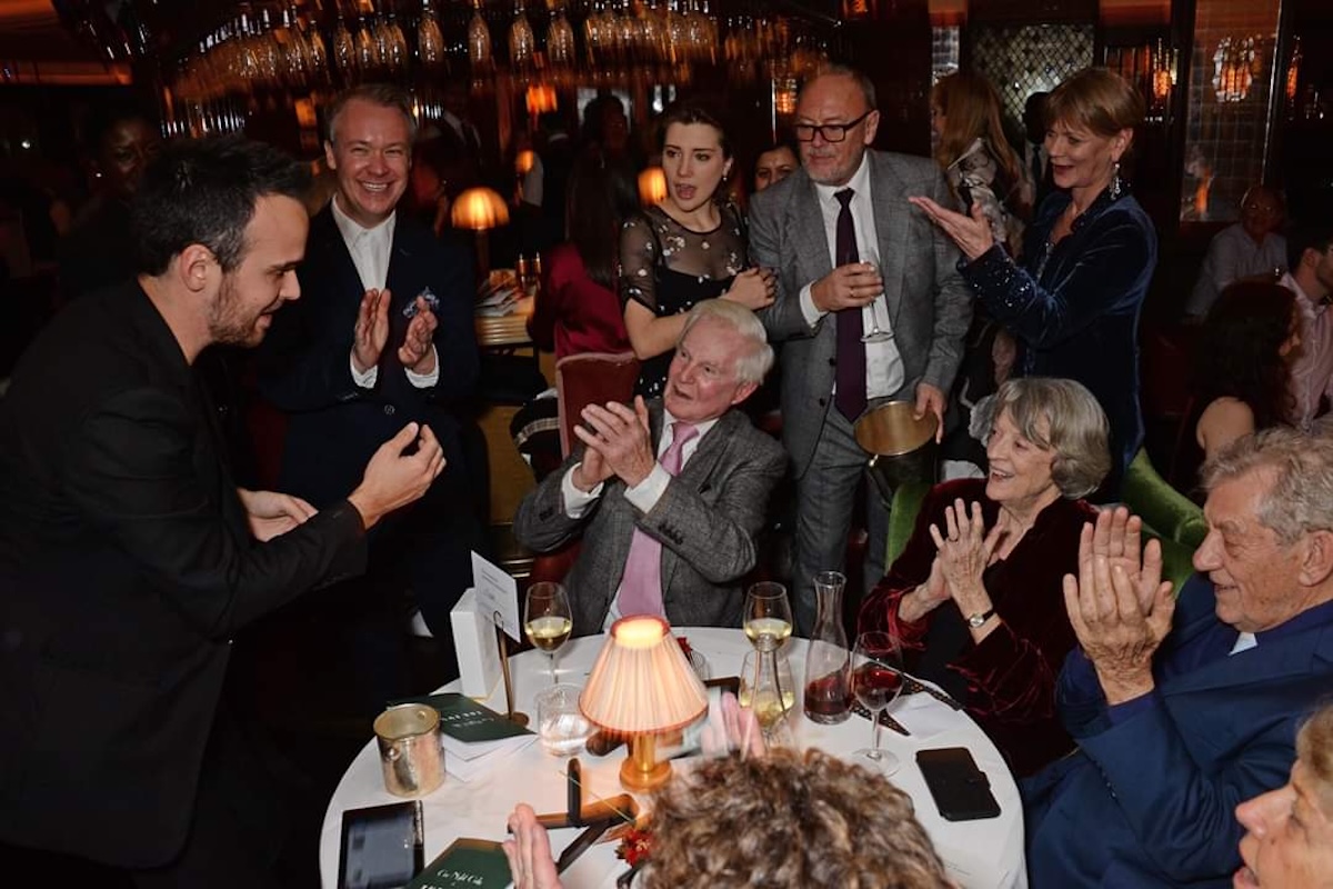 Performing at upscale dinner